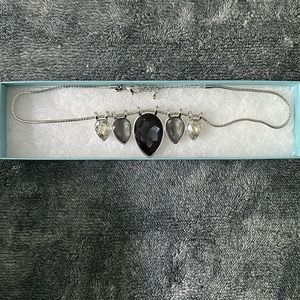 Touchstone crystal necklace